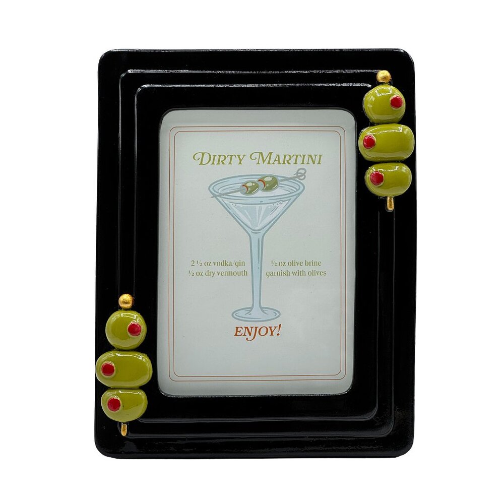 5X7 Dirty Martini Resin Picture Frame